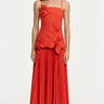 Acler Avison Maxi Dress in Chili