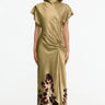 Acler Beckford Maxi Dress in Dusk Bulbs