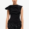 Acler Cornmore Top in Black