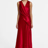 Acler Eastoncroft Maxi Dress in Garnet
