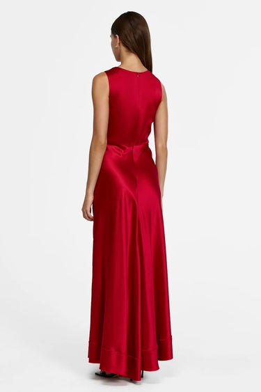 Acler Eastoncroft Maxi Dress in Garnet