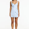 Acler Eskett Mini Dress in BlueStar
