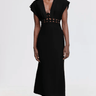 Acler Everwood Midi Dress in Black - Estilo Boutique