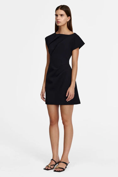 Acler Fencott Mini Dress in Black