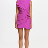Acler Kenley Mini Dress in Amethyst
