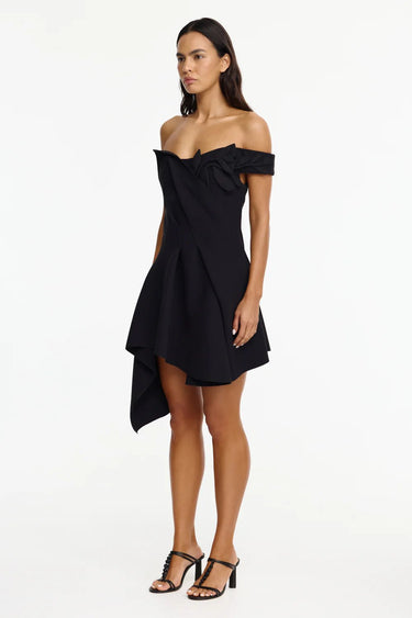 Acler Middletown Mini Dress in Black