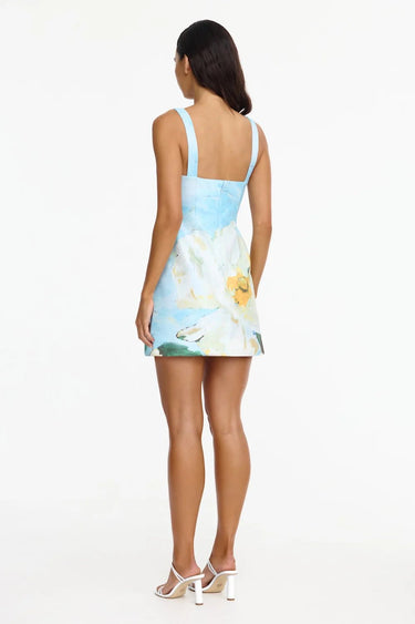 Acler Newcatton Mini Dress in Poppy Reverie