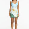 Acler Newcatton Mini Dress in Poppy Reverie