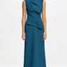 Acler Normanhill Midi Dress in Prussian Blue