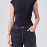 Agolde Agata Bodysuit in Black