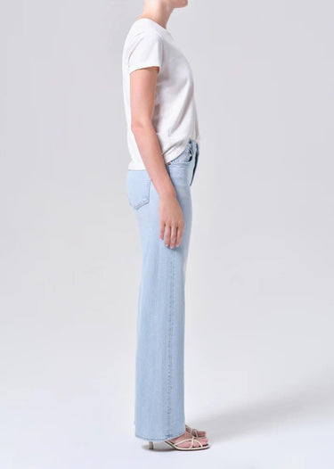 Agolde Harper Straight Jean (Weightless Stretch) In Flaunt
