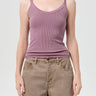 Agolde Jordan Tank in Glaze