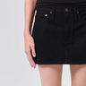 Agolde Keira Mini Skirt in Curb
