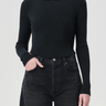 Agolde Nova Long Sleeve Tee in Beetle - Estilo Boutique