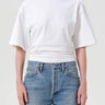 Agolde Shari Tee in White