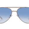 Aire Alpha Sunglasses in Bright Gold Blue Grad - Estilo Boutique