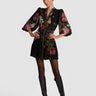 Alice + Olivia Antonette Mini Dress in Be Still