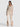 Alice + Olivia Beautiful Vegan Patchwork Jean in Off White Multi