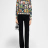 Alice + Olivia Carolee Printed Pullover in Enchanted Tarot