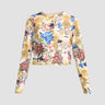 Alice + Olivia Carson Cardigan in Fallen Petals