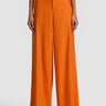 Alice + Olivia Stu Linen Baggy Pants in Orange