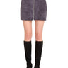 Amanda Uprichard Becker Skirt in Graphite
