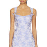 Amanda Uprichard Candice Top in English Lavender
