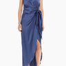 Amanda Uprichard Clara Maxi in Steel - Estilo Boutique