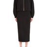 Amanda Uprichard Como Bomber Jacket in Black