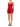 Amanda Uprichard Empire Dress in Scarlet