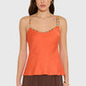 Amanda Uprichard Eros Top in Pomelo