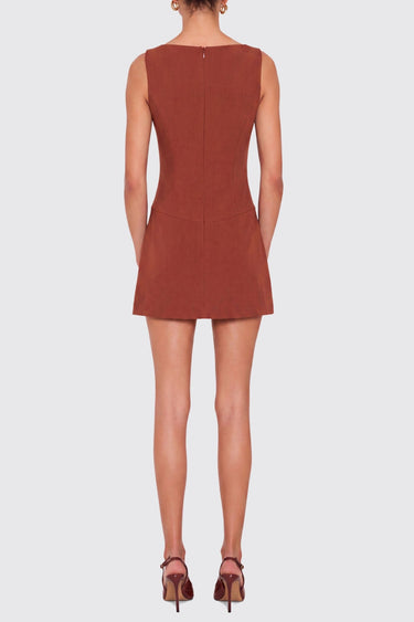 Amanda Uprichard Ines Romper in Harvest