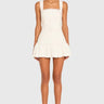 Amanda Uprichard Lena Romper in Ivory