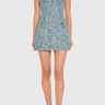 Amanda Uprichard Lupita Skort Romper in Vintage Wash