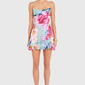 Amanda Uprichard Magnolia Romper in Daphne Floral