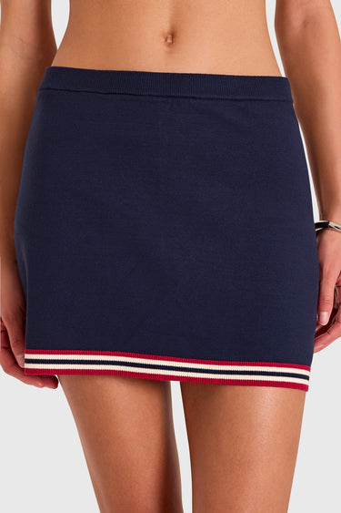 Amanda Uprichard Maia Skort in Navy