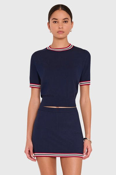 Amanda Uprichard Maia Skort in Navy