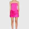 Amanda Uprichard Mariah Dress in Hot Pink