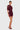 Amanda Uprichard Mia Dress in Aubergine
