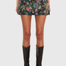 Amanda Uprichard Miles Skort in Malachite Multi