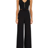 Amanda Uprichard Nathan Jumpsuit in Black