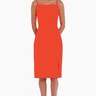 Amanda Uprichard Perkins Dress in Crimson - Estilo Boutique