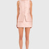 Amanda Uprichard Raleigh Romper in Mochi