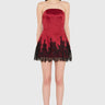 Amanda Uprichard Romilly Romper in Rosette