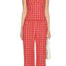 Amanda Uprichard Saddler Pants in Red
