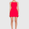 Amanda Uprichard Scout Romper in Crimson Ivory