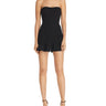 Amanda Uprichard Trisha Romper in Black - Estilo Boutique
