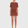 Amanda Uprichard Willa Romper in Harvest