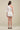 AMUR Ottile Embroidered Skirt in Seed Pearl