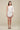 AMUR Ottile Embroidered Skirt in Seed Pearl
